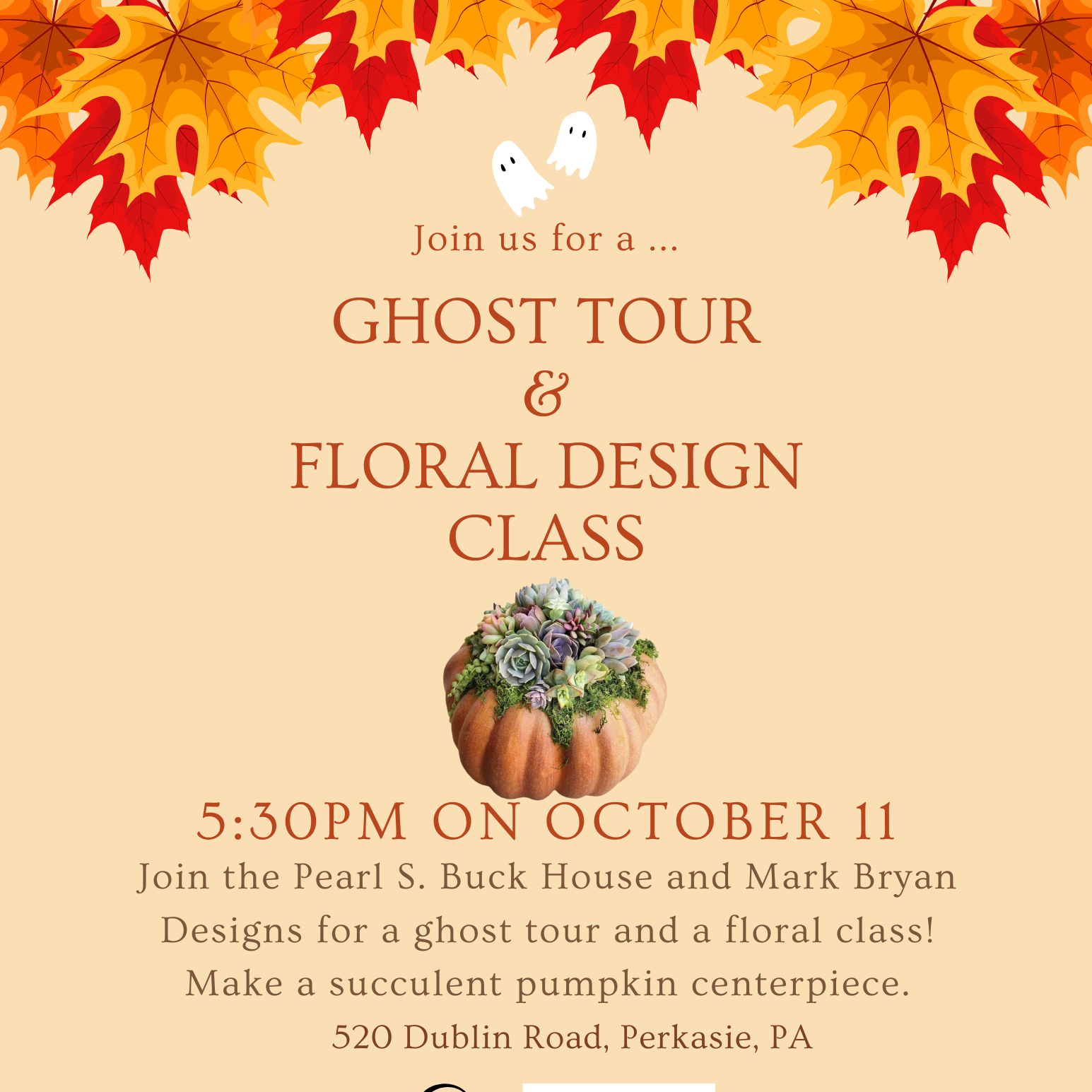 Fall Floral Class with Mark Bryan - logo